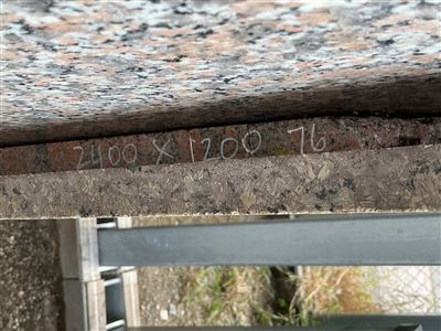 Granite Slab, Paradiso, 2400 x 1200 x 20mm approx. Thumbnail
