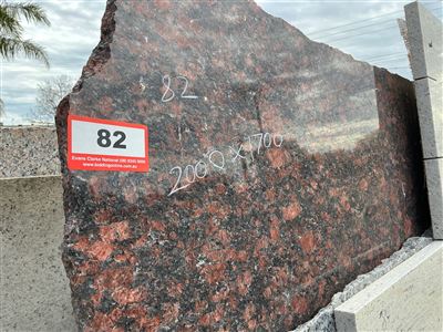 Granite Slab, Sapphire Brown, 2000 x 1700 x 20mm approx. Thumbnail