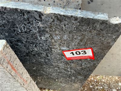 Granite Slab, Grey, 1200 x 450 x 20mm approx. Thumbnail
