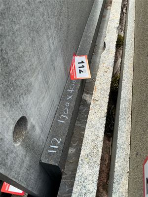 Granite Slab, Black, 1300 x 400 x 30mm approx. Thumbnail