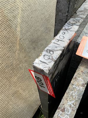 Granite Slab, Black/White, 1900 x 400 x 30mm approx. Thumbnail
