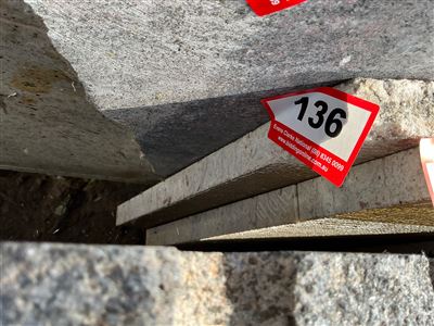Granite Slab, Cream, 2100 x 450 x 30mm approx. Thumbnail