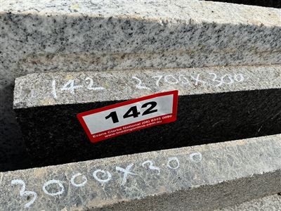 Granite Slab, Black, 2700 x 300 x 30mm approx. Thumbnail