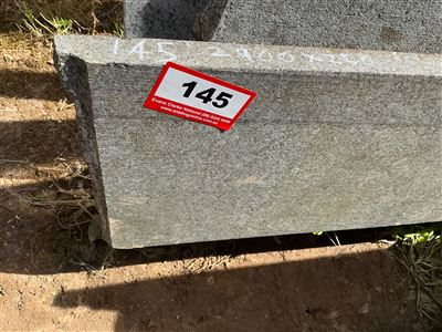 Granite Slab, Black, 2900 x 250 x 30mm approx. Thumbnail