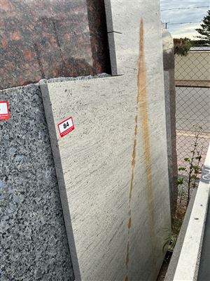 Granite Slab, White, 1000 x 1000 x 30mm approx. Thumbnail