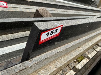 Granite Slab, Black, 1850 x 600 x 30mm approx. Thumbnail