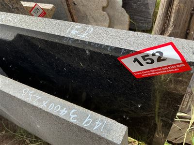 Granite Slab, Black, 3200 x 400 x 30mm approx. Thumbnail