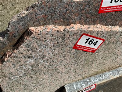 Granite Slab, Red/Black, 2600 x 500 x 20mm Approx. Thumbnail