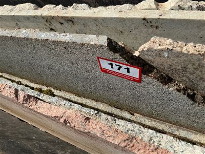 Granite Slab, Olive, 1700 x 350 x 20mm approx. Thumbnail