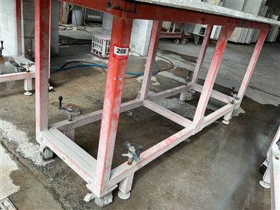 Abaco Mobile Work Table - 1900 x 580 x. 1000 mm H Thumbnail