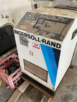 Ingersoll- Rand Compressor Model ML7.5 -3 Phase -415 Volt Thumbnail