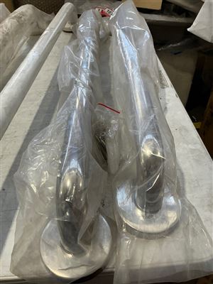 Grab Handrail -Stainless Steel  -600 mm -Quantity of 2 Thumbnail