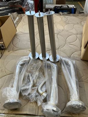 Stainless Steel Rail Attachments  300 mm -Quantity of 6 Thumbnail