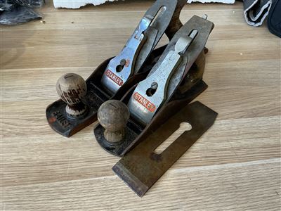 Stanley/ Bailey Smoothing Planes Number 4 and Number 5 Plus Spare Blade Thumbnail