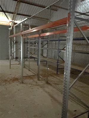 Dexion Pallet Racking-- 6 Bays In Total  @  2. 4 Metre High (2 Beams Each Bay ) Thumbnail