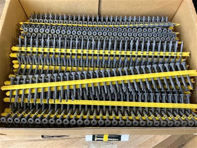 Fiber Cement Tufcote Board Screws - 1500 Pcs #8 x 1 -5/8 “ -Sold Per Carton Thumbnail