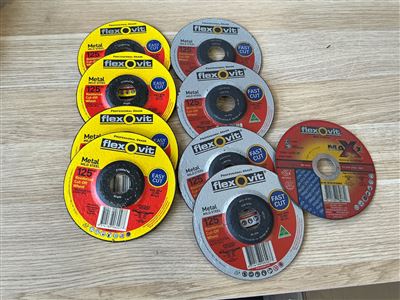 Cut Off Wheels - -125 mm - Quantity of 9 Asstd. Thumbnail