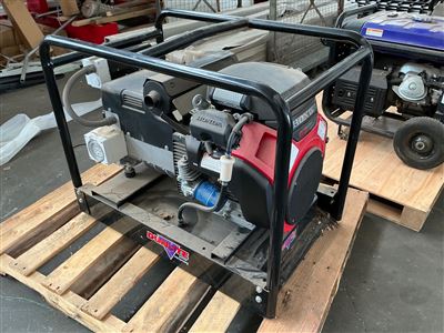 Dunlite Generator - 16 K V A Power Rating - Honda GX 690 Motor - Model Number D G U H 16E-3S-2 (-2 x 240 Volt Outlets & 1 x 3 Phase Outlet -) -0.1 Hour Showing - Date Bulit 26/06/2019 - -  Missing Key Thumbnail